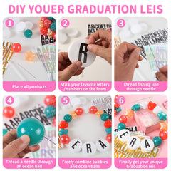 Heopeis letter stickers A to Z enable creative messages on foam shapes.