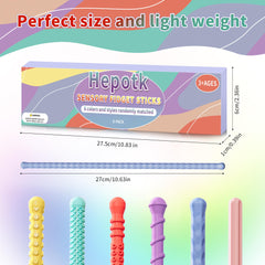 Classroom-ready Hepotk fidget sticks fit desks and bags quietly