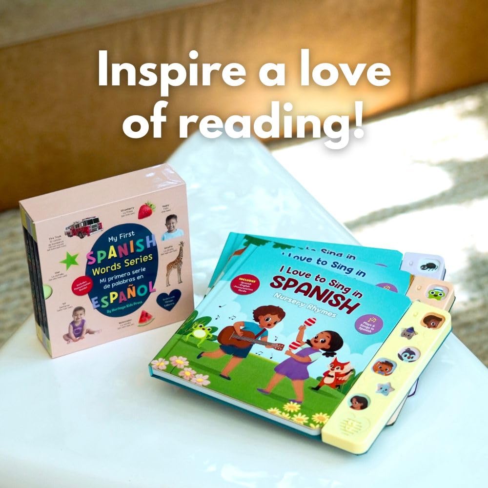 Heritage Kids Press I Love to Sing in Spanish Animal Songs creates a cozy Spanish nursery rhyme collection
