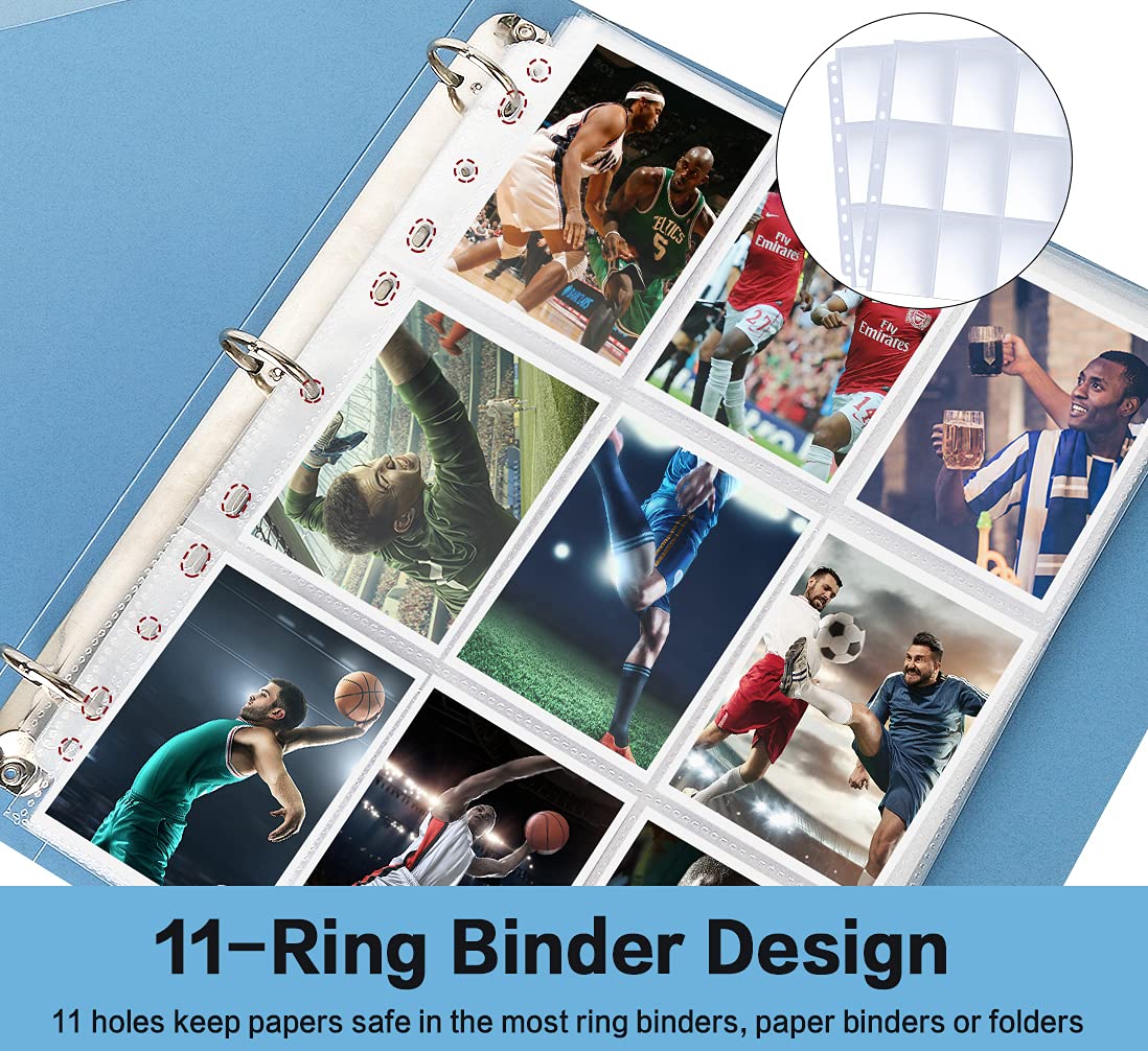 HERKKA page dimensions 8.9 by 11.4 inches for standard binders and cards