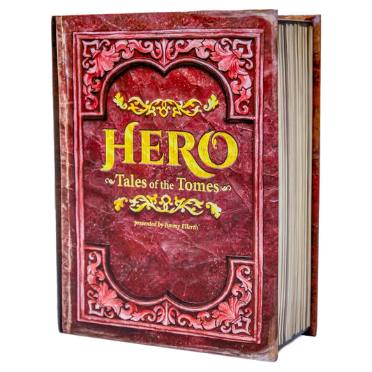 Hero: Tales of the Tomes hero battle visuals for family game night