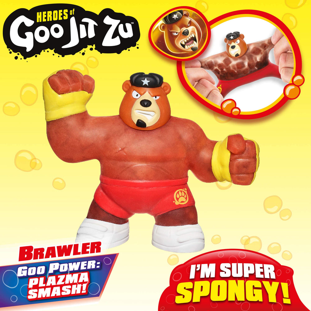 Heroes of Goo Jit Zu cartoon play on YouTube complements the figure.