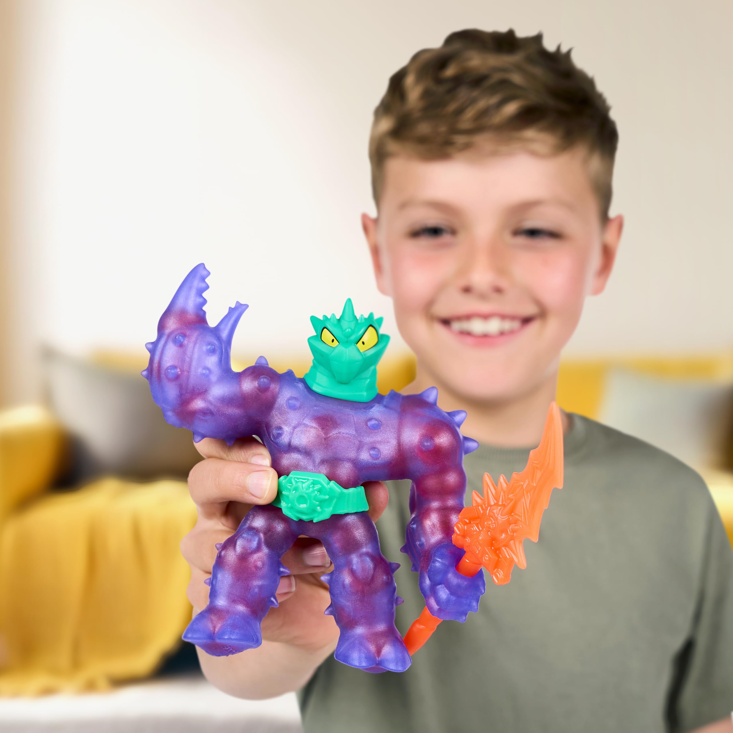 Heroes of Goo Jit Zu Battle Thrash figure adds dynamic stretch and squish play