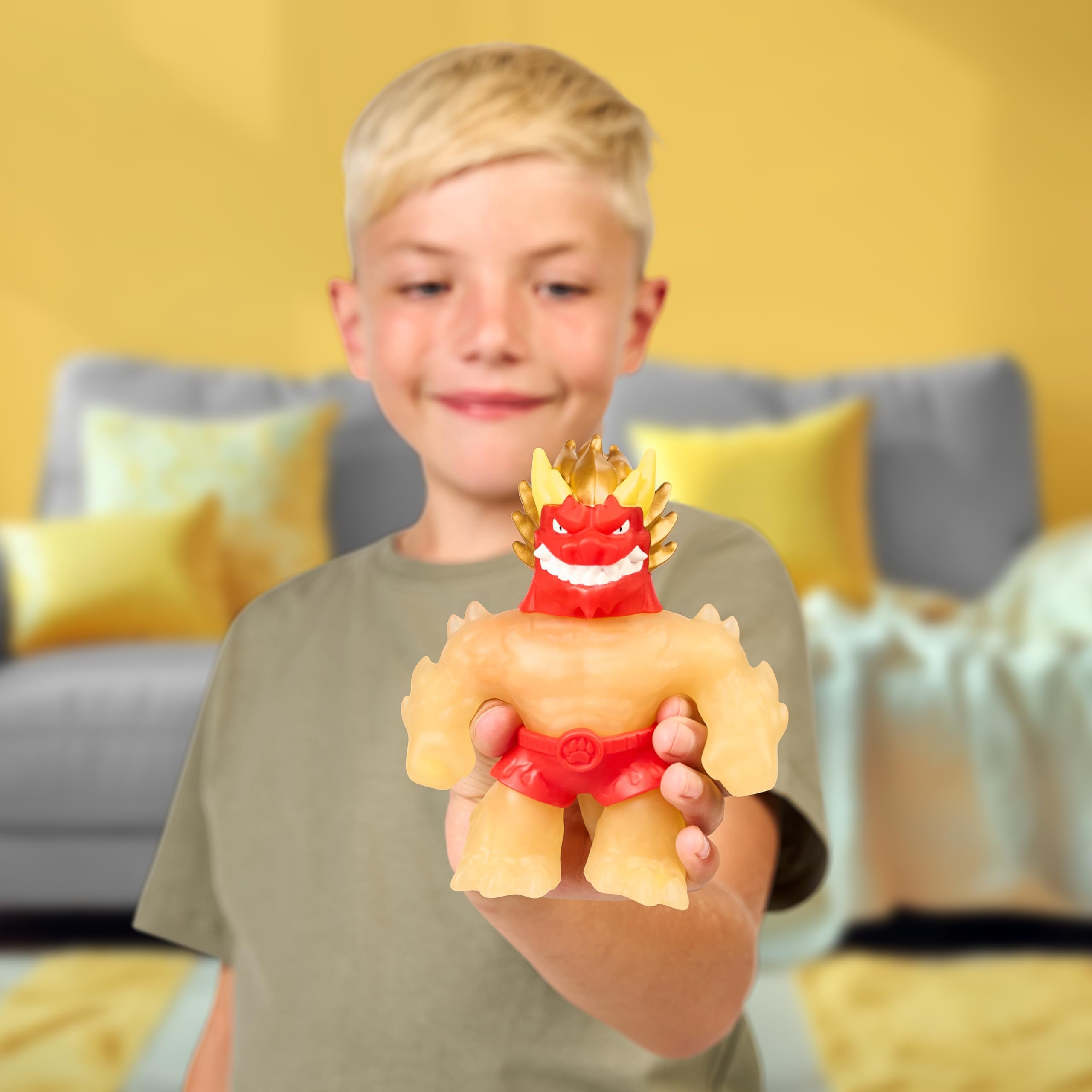 Heroes of Goo Jit Zu Blazagon meteor rocks add texture to fillings.