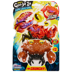 Heroes of Goo Jit Zu Deep Goo Sea Exoshock figure with stretchable goo and hidden sea creature.