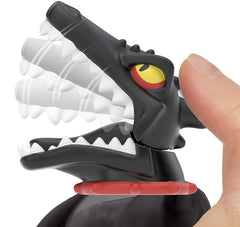 Shredz Spinosaurus weapon-morphing arms enhance poseability during battles.