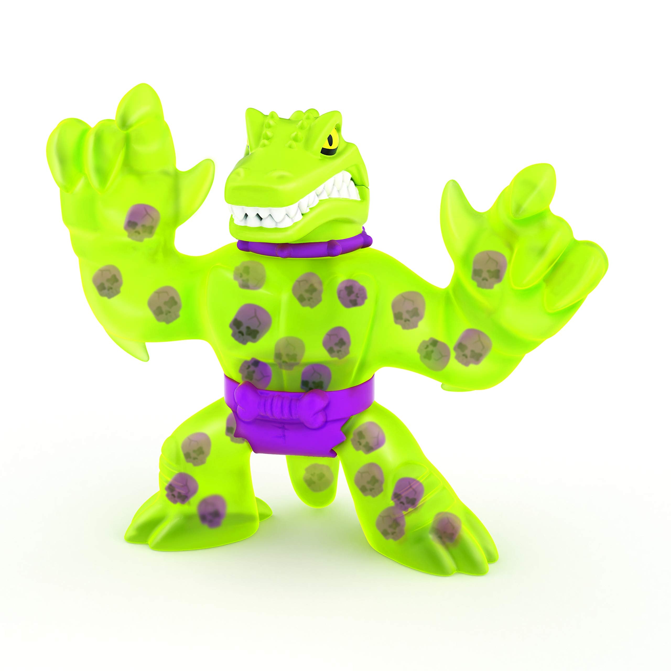 Dino X-Ray battle-ready poses from Heroes of Goo Jit Zu set.