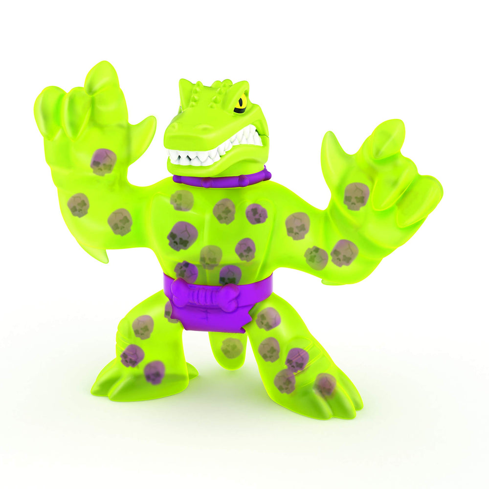 Dino X-Ray battle-ready poses from Heroes of Goo Jit Zu set.