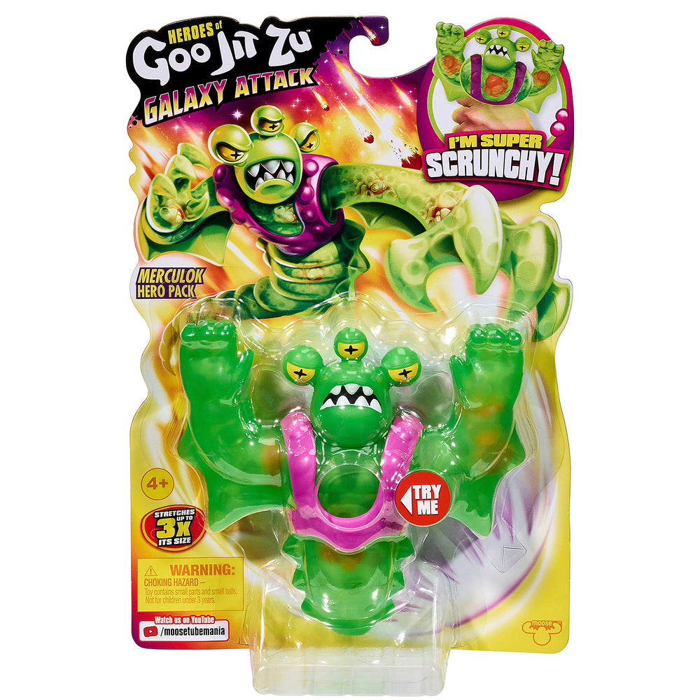 Merculok squish action in Heroes of Goo Jit Zu Galaxy Attack