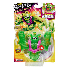Merculok water beads emerge during squish in Galaxy Attack figure