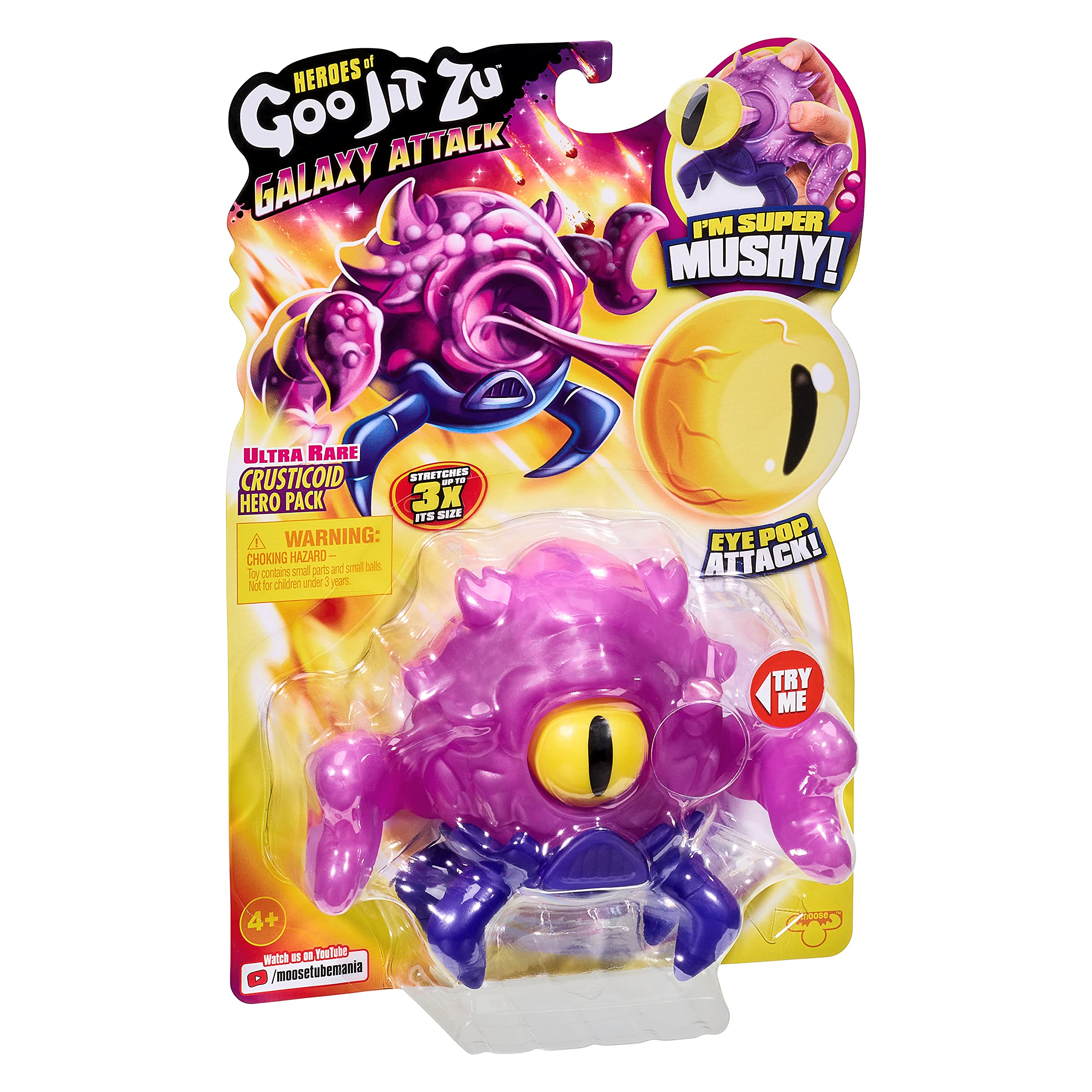 Heroes of Goo Jit Zu Galaxy Attack series invites collectors to complete the set.