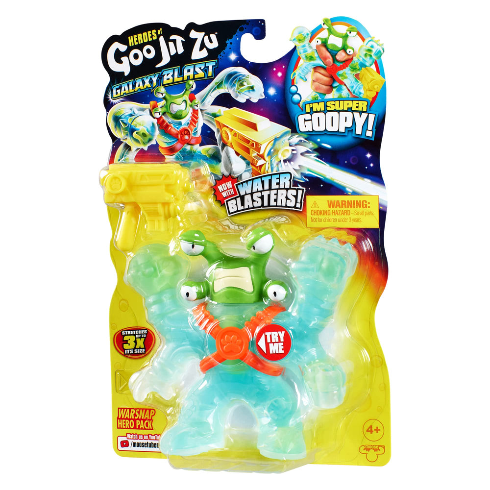 Warsnap from Heroes of Goo Jit Zu Galaxy Blast with four eyes in action