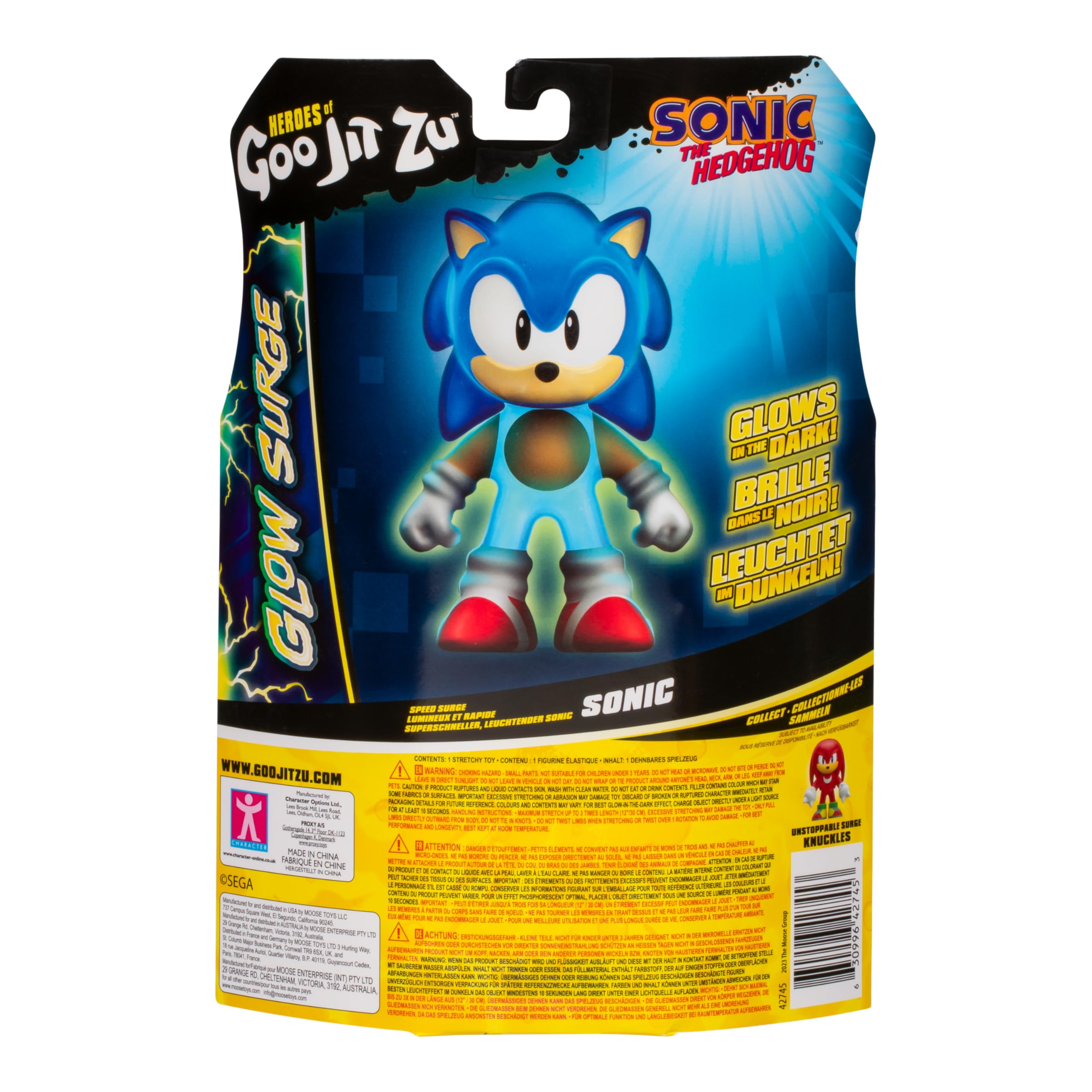 Mess-free stretch play supports imaginative adventures with Sonic
