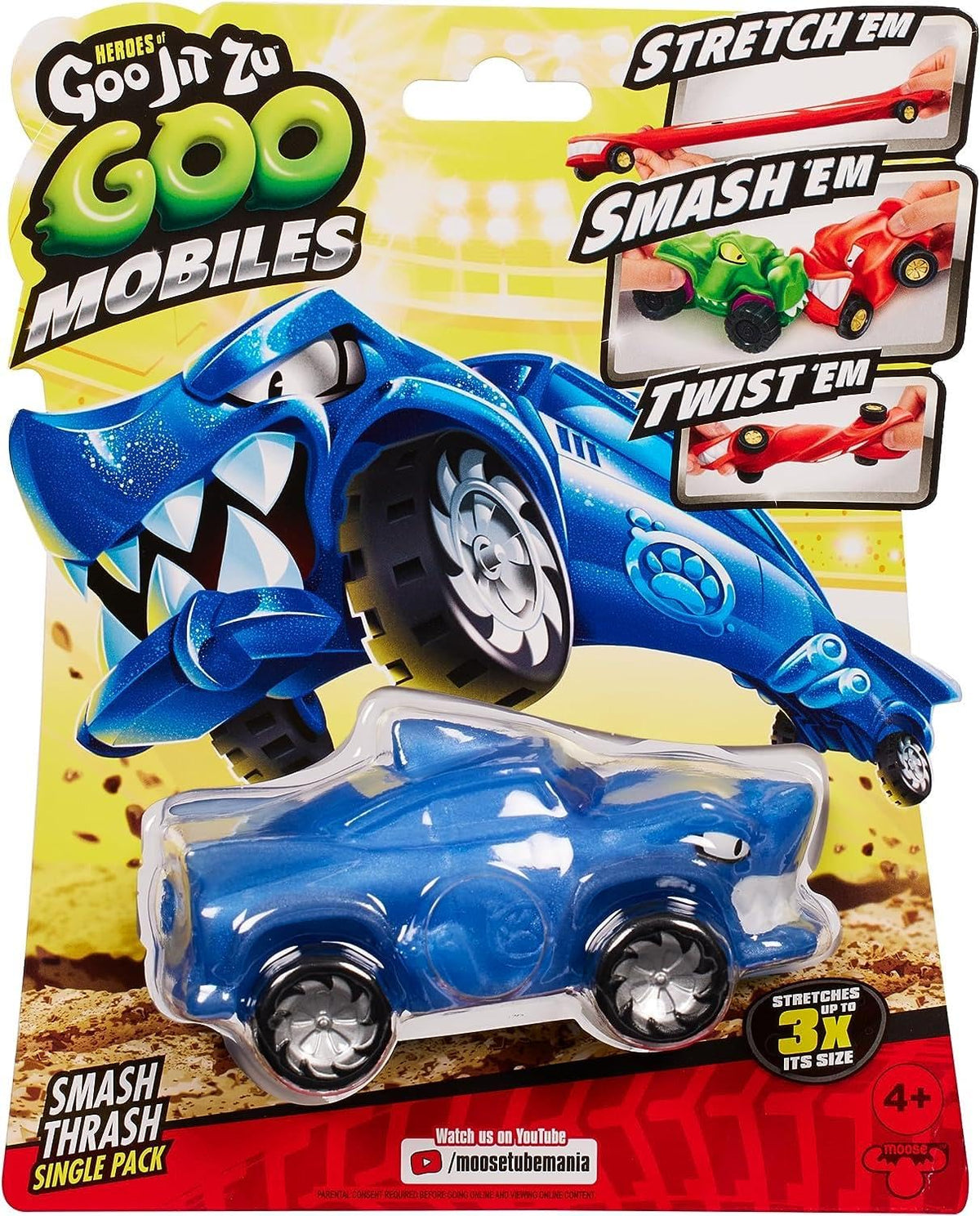 Heroes of Goo Jit Zu Goo Mobiles smash thrash action for kids' imaginative play.