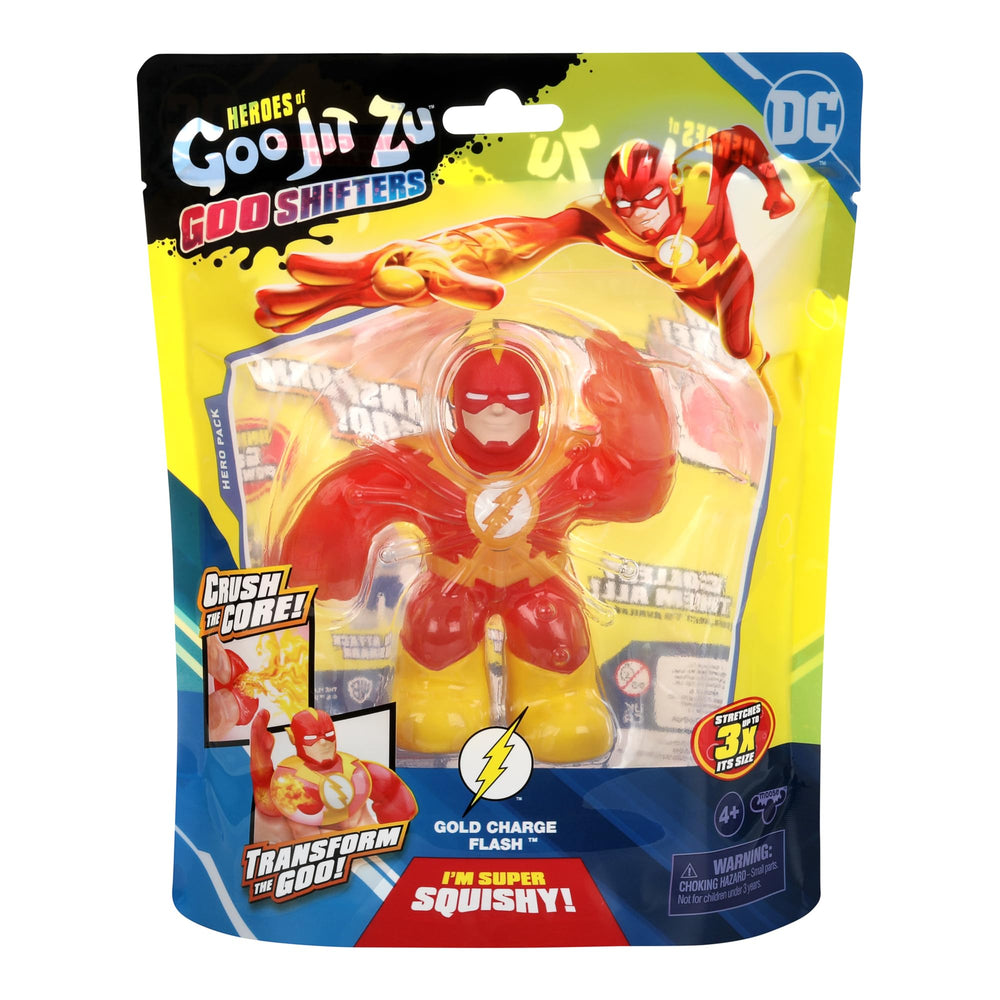 Packaging shows collectable Goo Shifters line, including Night Power Batman and Hydro Attack King Shark.