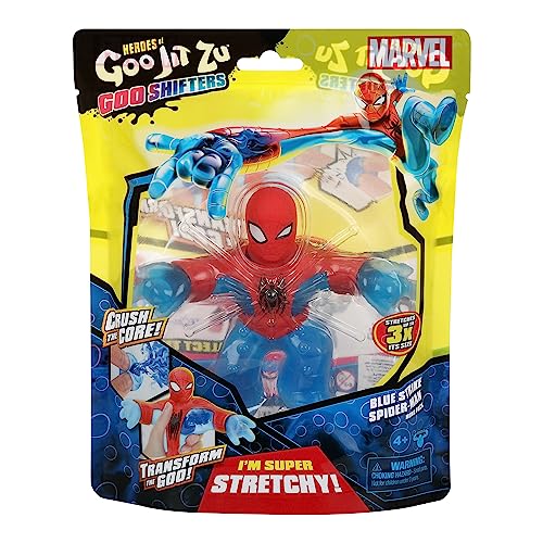 Goo Shifters Marvel figure shows unique goo filling for extra stretch.