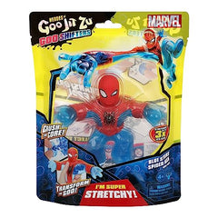 Goo Shifters Marvel figure shows unique goo filling for extra stretch.