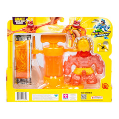 Perfect starter for imaginary battles with a bright, tactile hero.