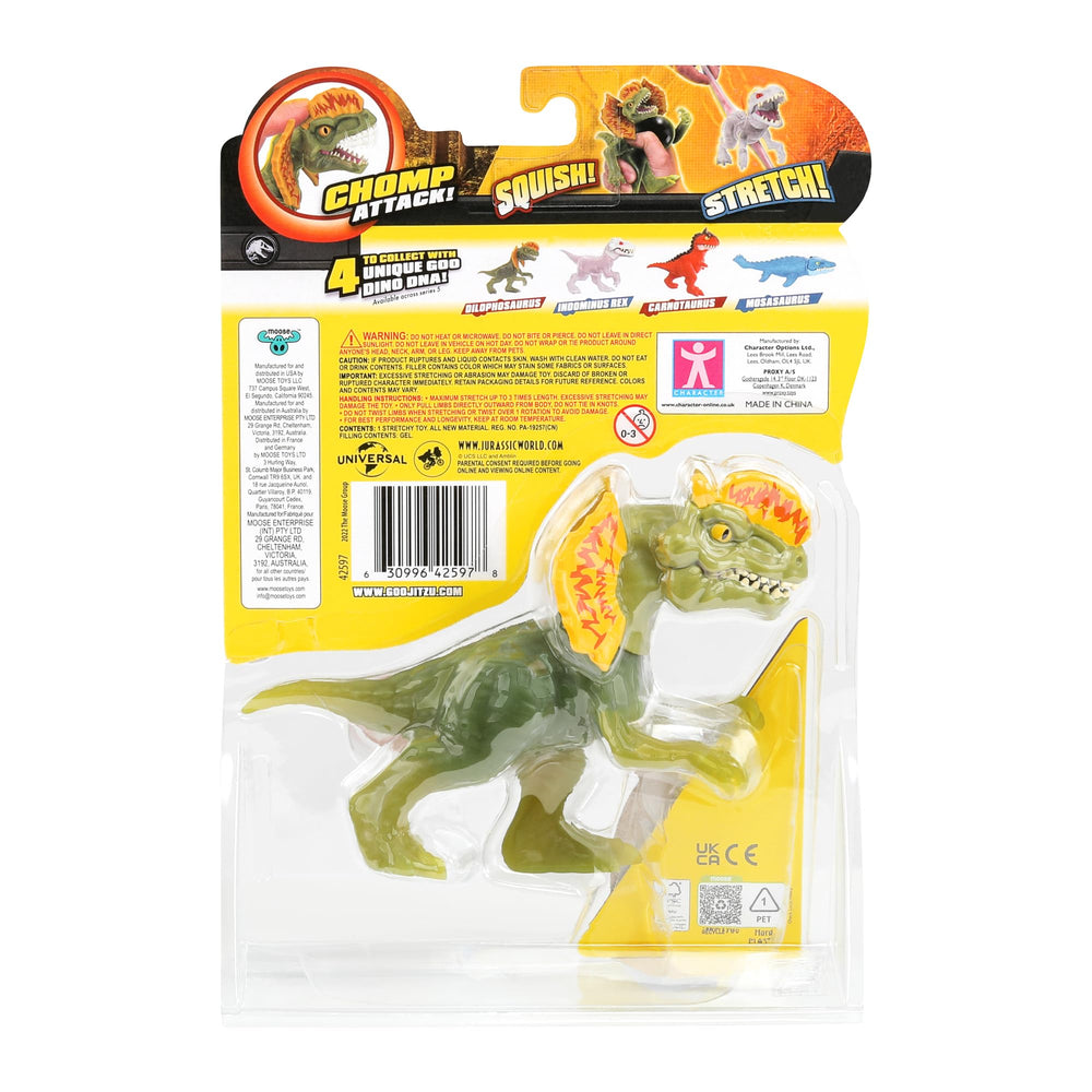 Jurassic World collection includes four dinos to collect