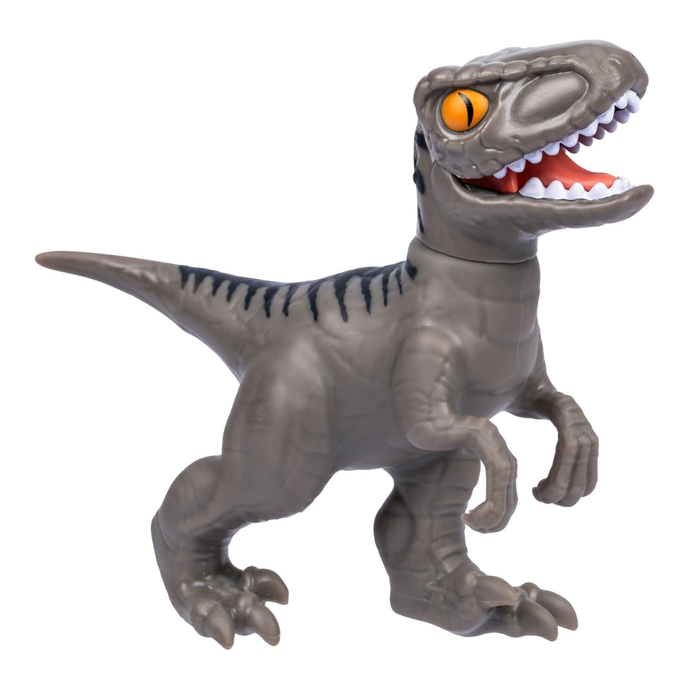 Heroes of Goo Jit Zu Velociraptor Mutant Dino Marble filling for squishy sensory fun.