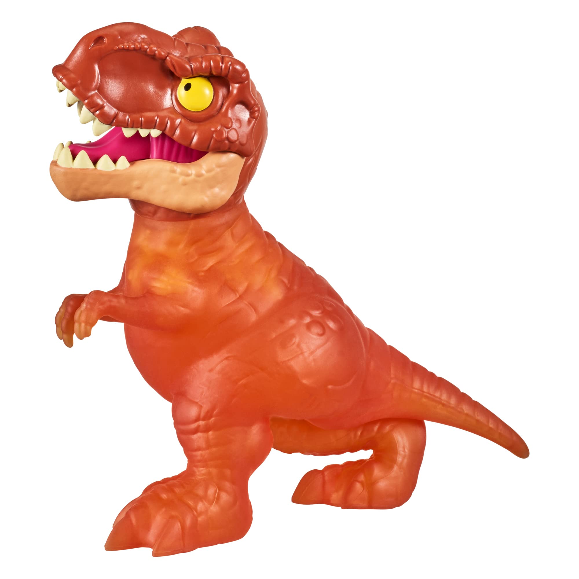 Heroes of Goo Jit Zu Supagoo T. Rex stretches dramatically for imaginative play.