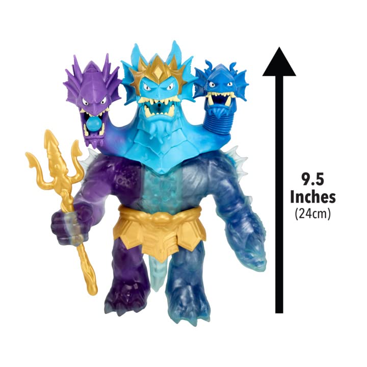 King Hydra wields a Golden Trident during the three-pronged attack