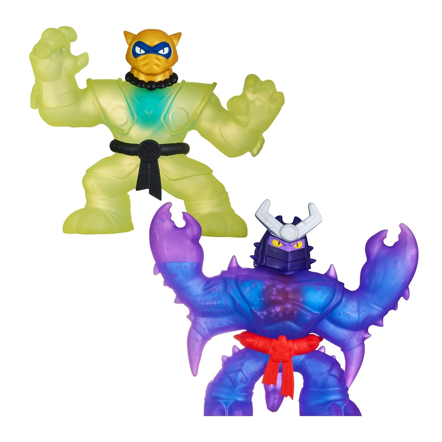 Heroes of Goo Jit Zu Liquid Gold Pantaro prepared for epic battles with goo-formation