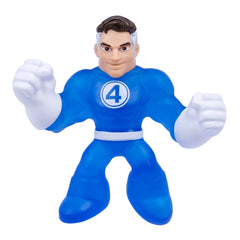 Heroes of Goo Jit Zu Mister Fantastic stretchy figure displaying goo-filled texture for fun