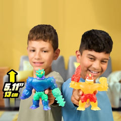 Blazagon's meteor gauntlet boosts extreme stretch action in the Meteor Madness line.