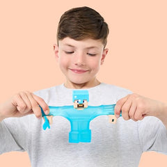 Heroes of Goo Jit Zu Minecraft Creeper figure with crunchy goo filling