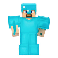 Heroes of Goo Jit Zu Steve with Diamond Armor figure showing a hidden Diamond Piece inside