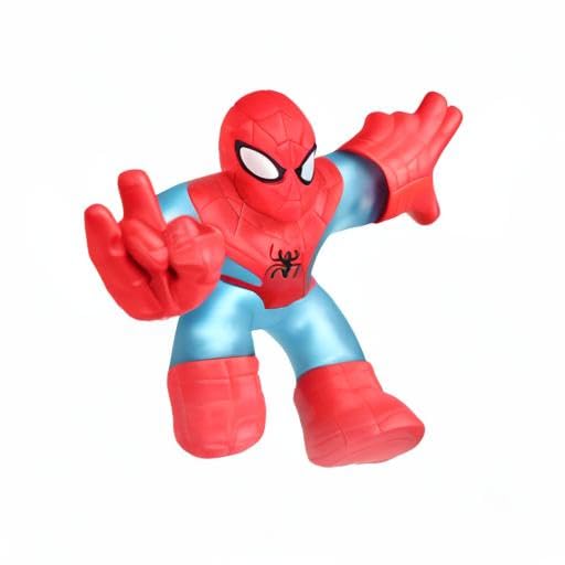 Heroes of Goo Jit Zu Radioactive Spider-Man action pose demonstrates display value