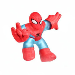Heroes of Goo Jit Zu Radioactive Spider-Man action pose demonstrates display value