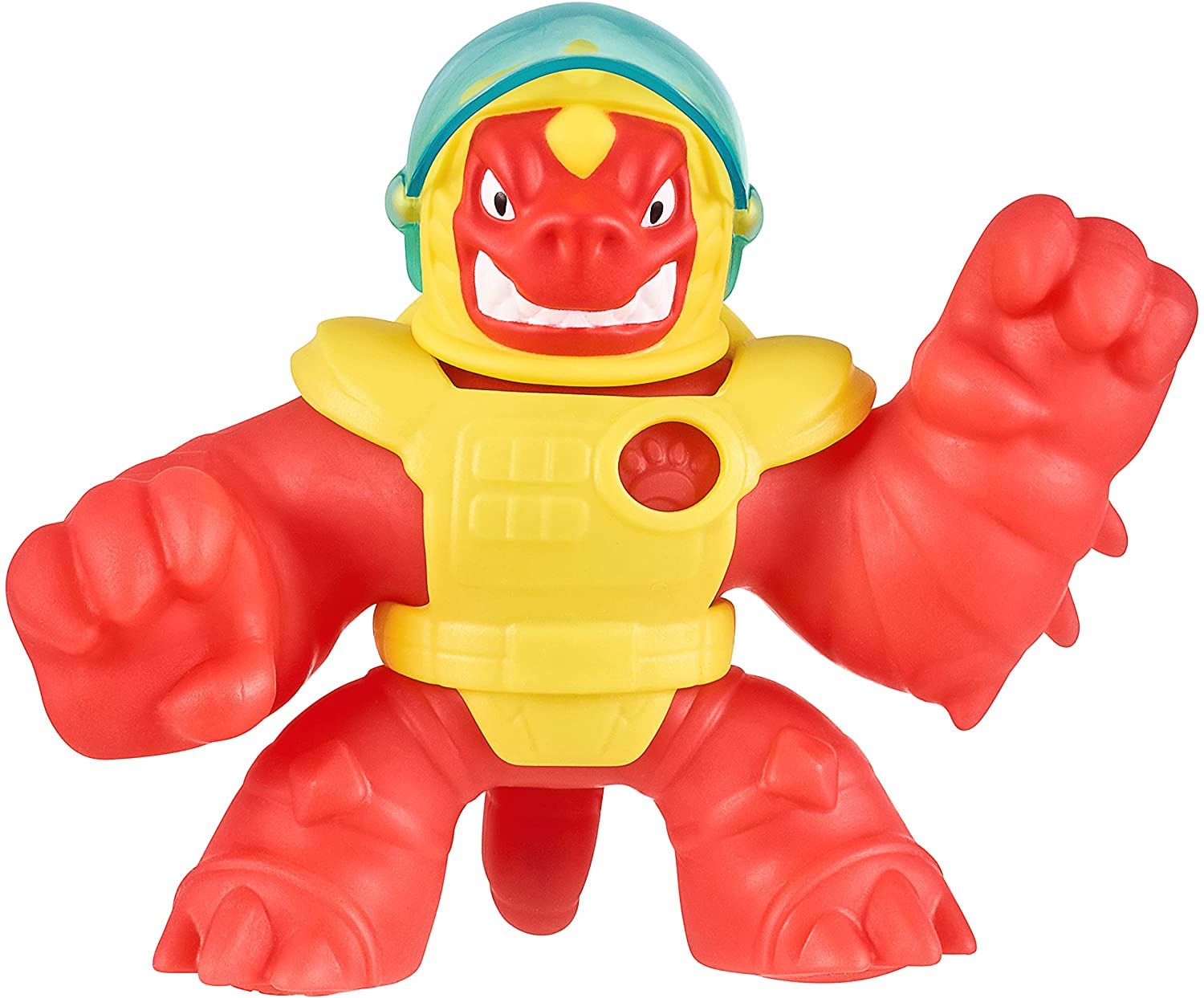 Solar Blast Blazagon front view with space armor for adventurous play