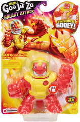 Solar Blast Blazagon squish-stretch demonstrates 3x size flexibility for dynamic posing