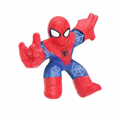 Heroes of Goo Jit Zu Spider-Man on desk display for playtime