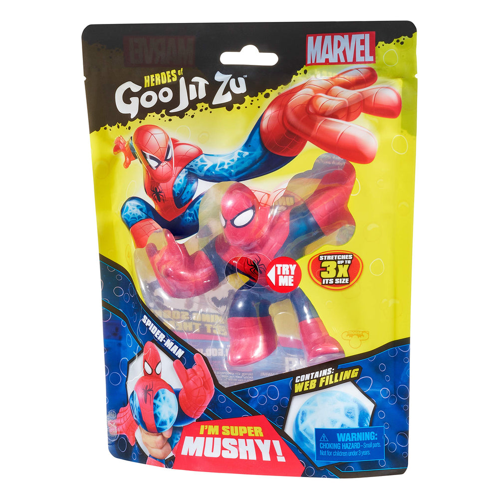 Heroes of Goo Jit Zu Spider-Man goo texture close-up