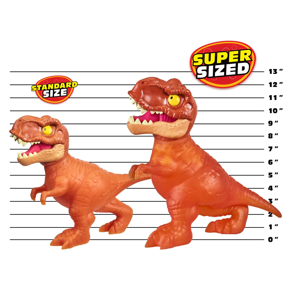 Heroes of Goo Jit Zu Supagoo T. Rex bone-filled goo moves inside when squished.