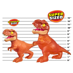 Heroes of Goo Jit Zu Supagoo T. Rex bone-filled goo moves inside when squished.
