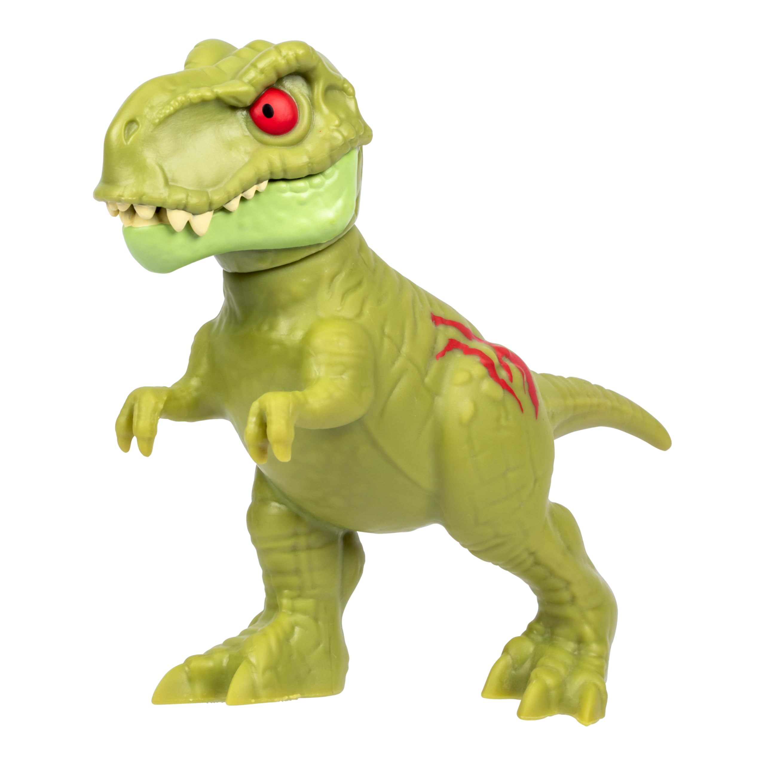 Heroes of Goo Jit Zu Tyrannosaurus Rex Rampage Jaws showing chomping action for imaginative play