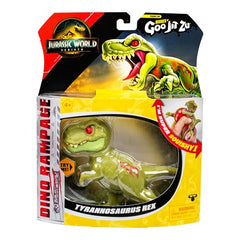 Heroes of Goo Jit Zu Velociraptor stretchy figure ready for quick action play