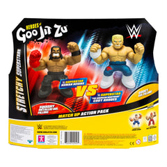 Cody Rhodes Goo Jit Zu figure shows yellow gel texture for gooey fun.