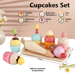 HERSITY buttercream piping bag helps kids decorate with smooth icing.