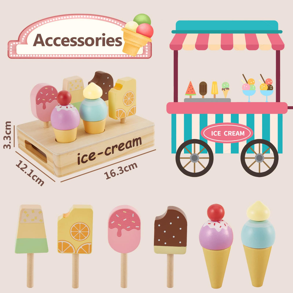 HERSITY kids enjoy a market-style ice cream shop with friends