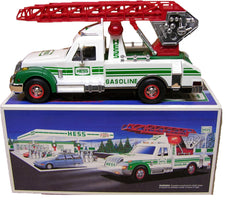 Hess 1994 Rescue Truck side view highlighting scale and realism for collection display.