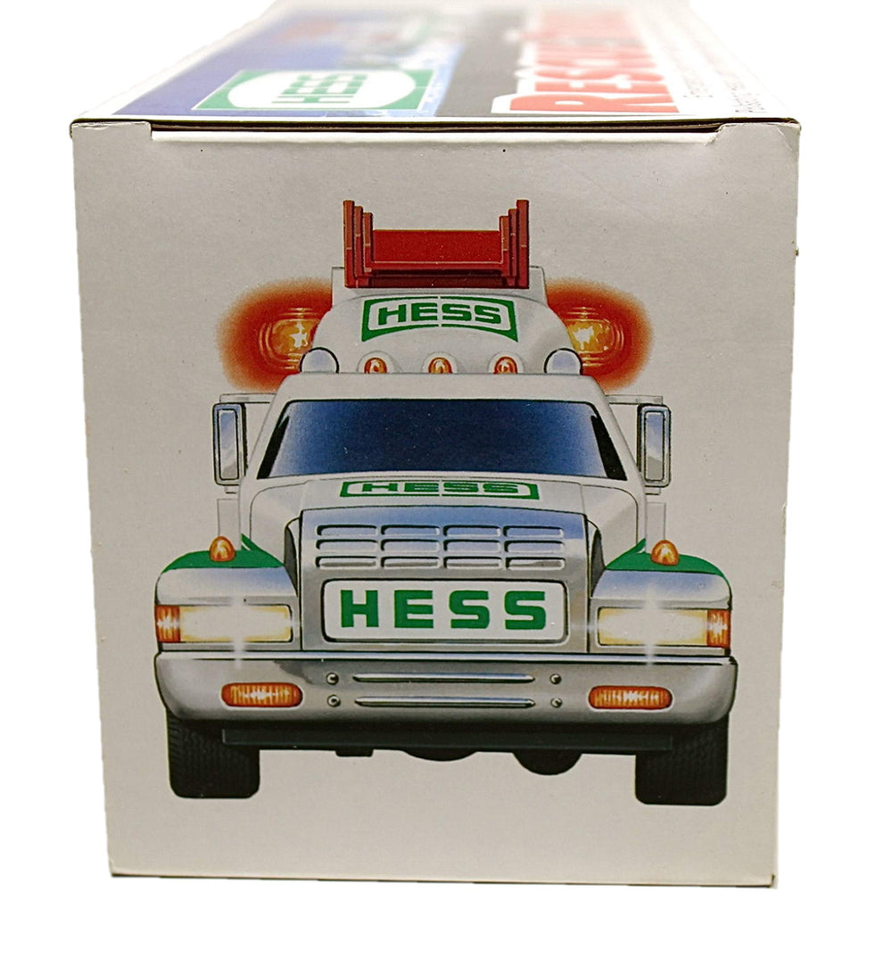 Hess 1994 Rescue Truck siren sound adds immersive pretend rescue moments.