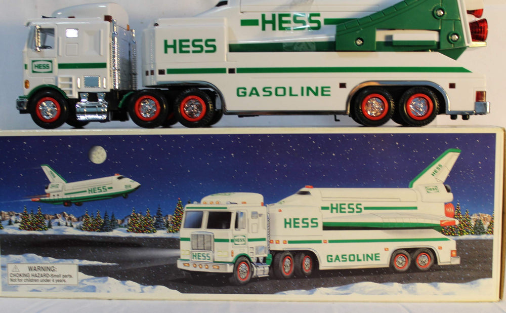Hess 1999 satellite close-up reveals tactile details ideal for imaginative missions.