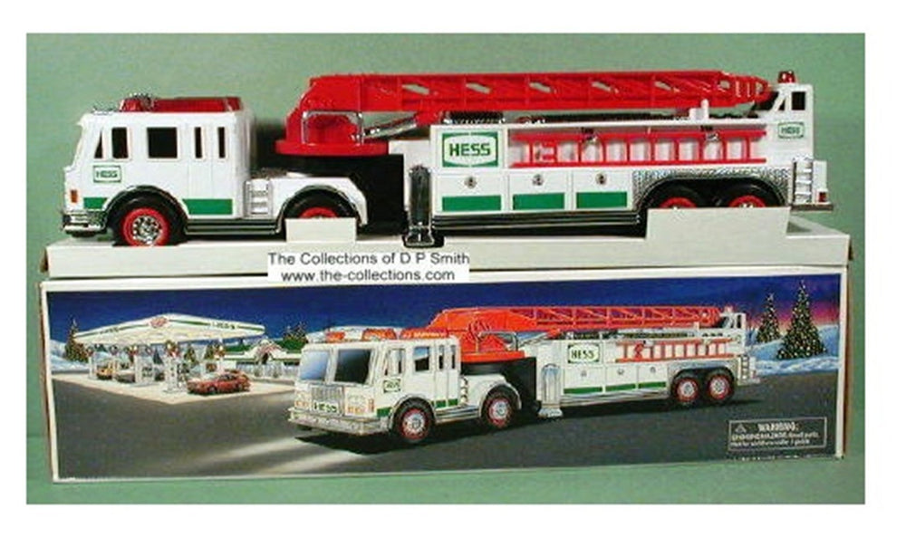 HESS CORP 2000 firetruck stabilizers help steady ladders during play