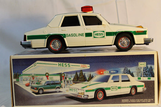 Hess Patrol Car 1993 side view highlights authentic detailing