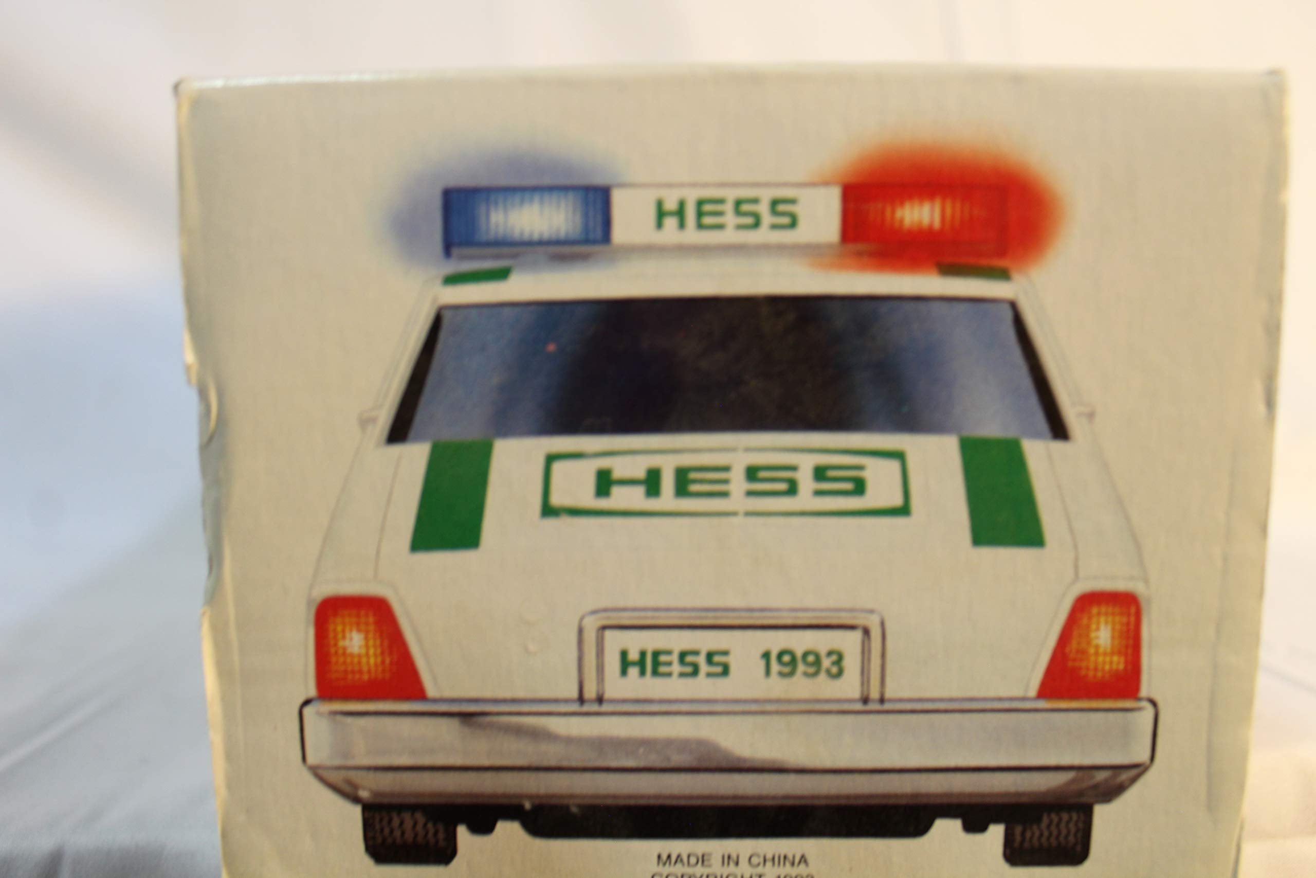 Hess Patrol Car battery compartment hints at required batteries